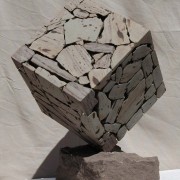 Mosaikwürfel (35 x 35 x 50)