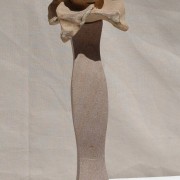 Rose auf Stehle (9 x 10 x 27)