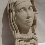 Madonnenbild (19 x 12 x 32)