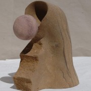 Kugel aus Skulptur (5 x 11 x 13)
