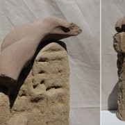 Torso auf Gewände (30 x 15 x 70)